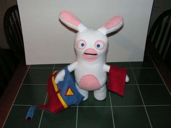 raving rabbid plush